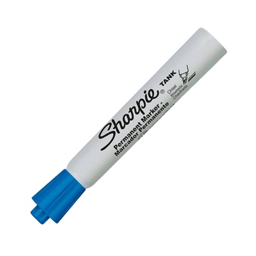 074-0019-000067 MARCADOR SHARPIE TANK AZUL