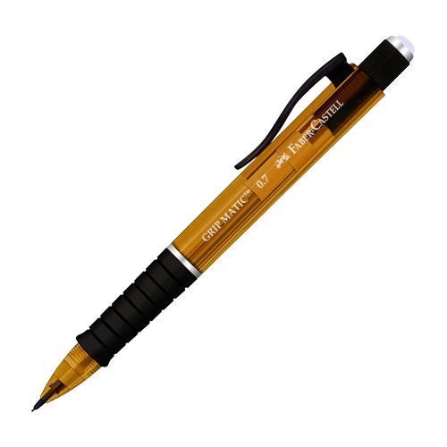 PORTAMINA FABER POLY GRIP MATIC 0.7 NARANJA