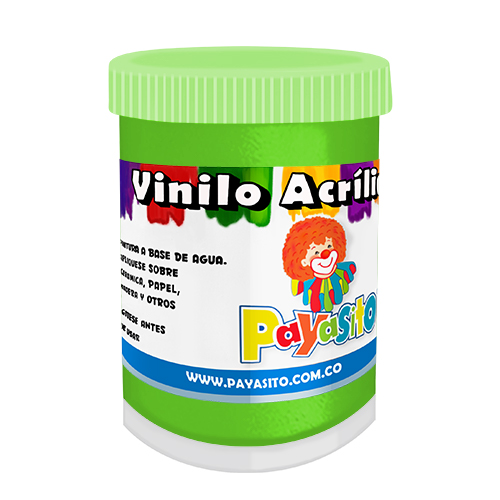 VINILO PAYASITO 80 GR VERDE CLARO