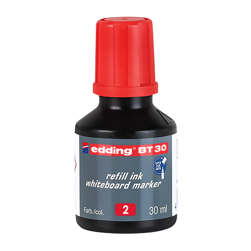 TINTA EDDING 30 ML MARCAD SECO ROJA