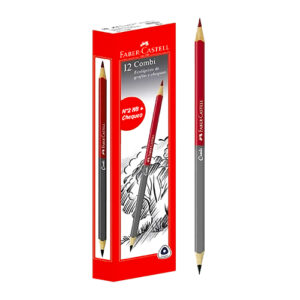 026-0001-000020 LAPIZ FABER COMBI GRAFITO Y CHEQUEO