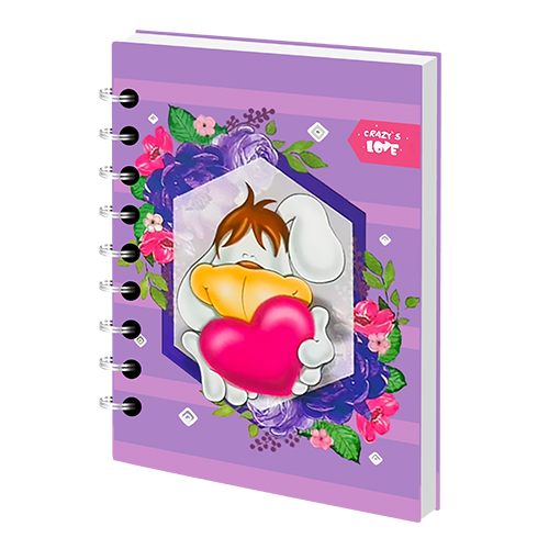 Cuaderno 95- 5 Mat Crazys Love Mujer 1