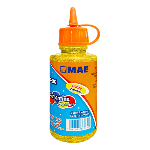 ESCARCHA MAE PEGA 60 ML AMARILLO