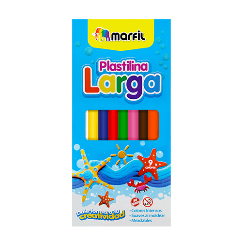 PLASTILINA MARFIL X9 LARGA