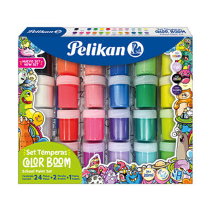 SET-TEMPERAS-CJ-X24-COLOR-BOOM-CON-VENTANAS-REGULARES-PASTEL-NEON-METALIZADAS