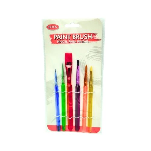 500-0001-000003 SET PINCELES X6 TRIANGULAR DM155-A401