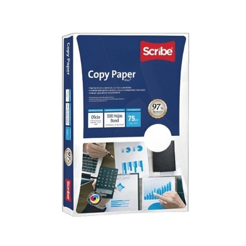 999-0021-000051 PAPEL FOTOC OFICIO SCRIBE 70GM